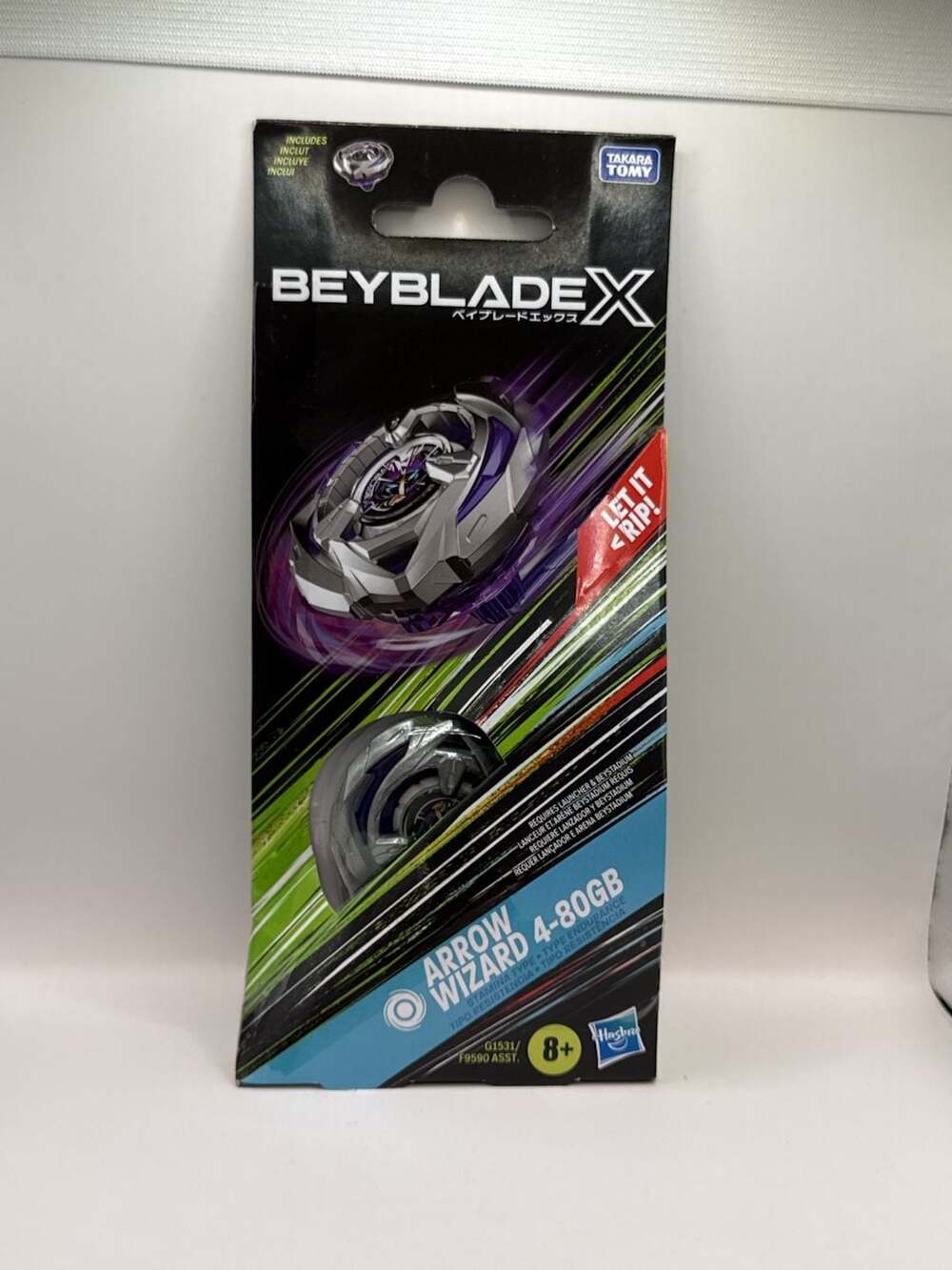 Hasbro Beyblade X Arrow Wizard 4-80GB Booster Pack